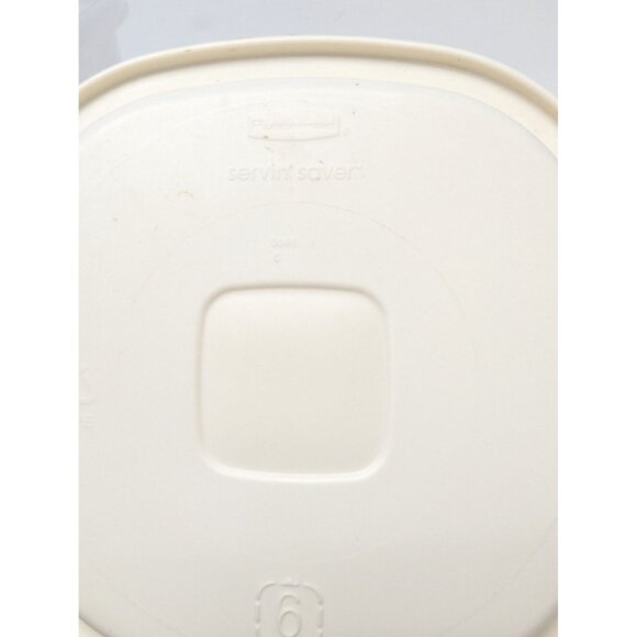 Rubbermaid 3 Qt Servin Saver #6 Sheer Square Canister Storage Stress Crack - Picture 8 of 11